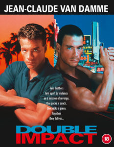88 Films' Blu-ray release of "Double Impact"