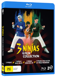Blu-ray collection of the 3 Ninjas movies (distributed by Via Vision).