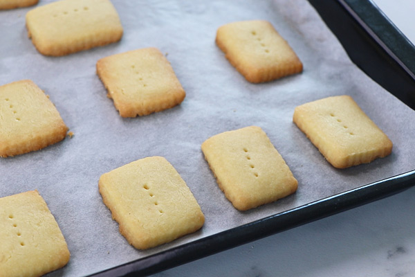 shortbread cookies are ready