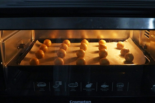 bake in preheated oven